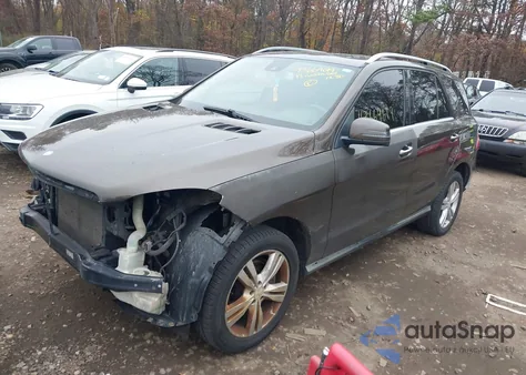 2013 Mercedes-Benz Ml 350 from USA, damaged, VIN 4JGDA5JB7DA162294